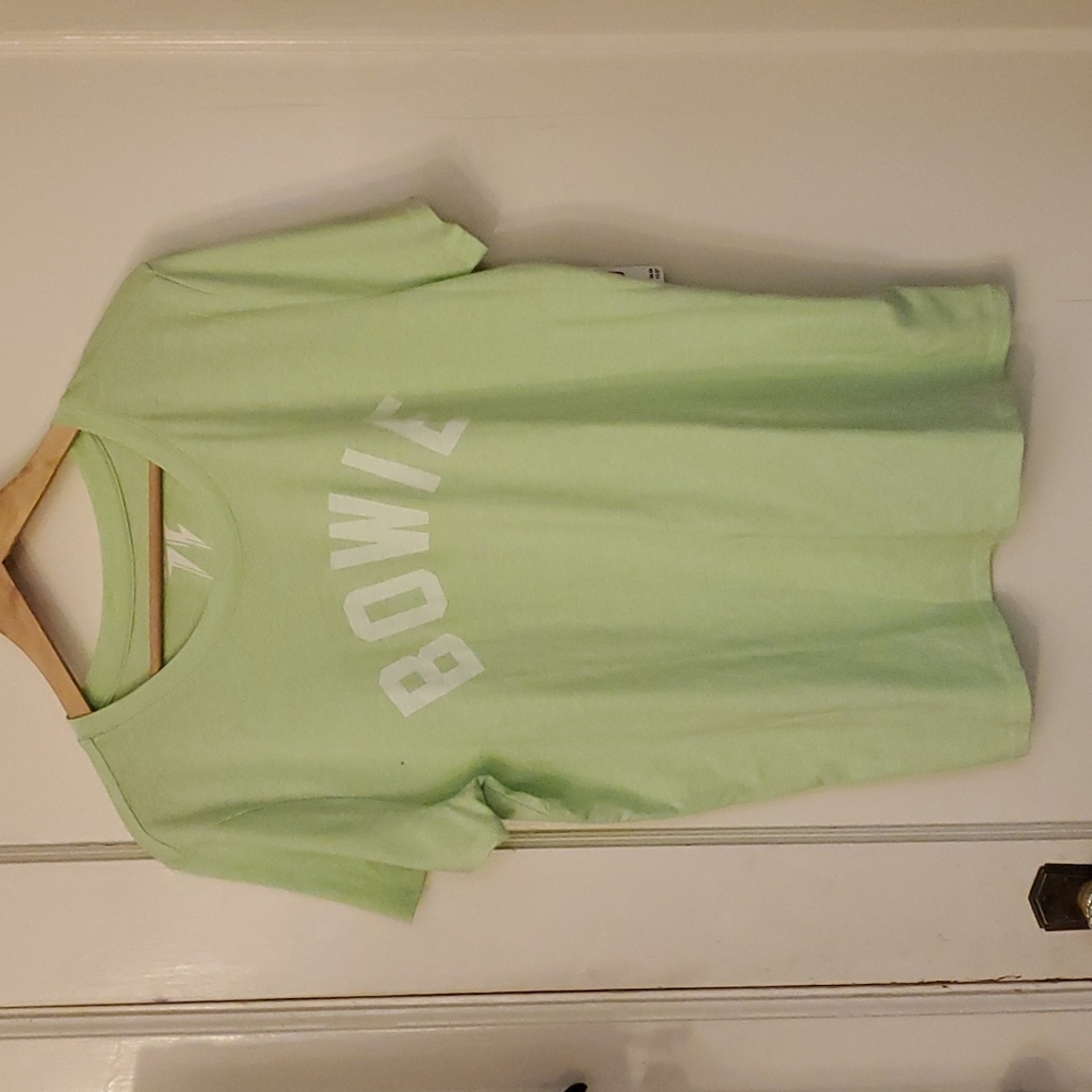 Brand new with tags lucky brand  green David bowie shirt. Size large